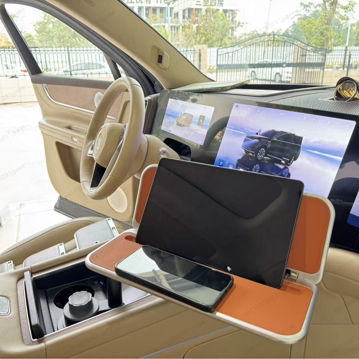 Desk Setup Notebook - Nueva Bandeja Plegable para Auto, Escritorio