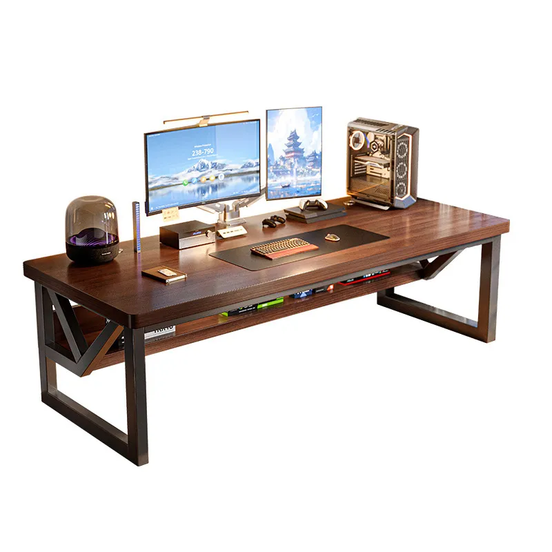 Desk Setup No Computer - Escritorio Rectangular para Computadora, para Oficina