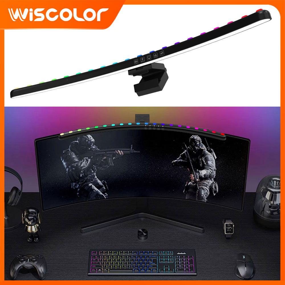 Desk Setup No Monitor - Barra de Luz LED RGB Inteligente
