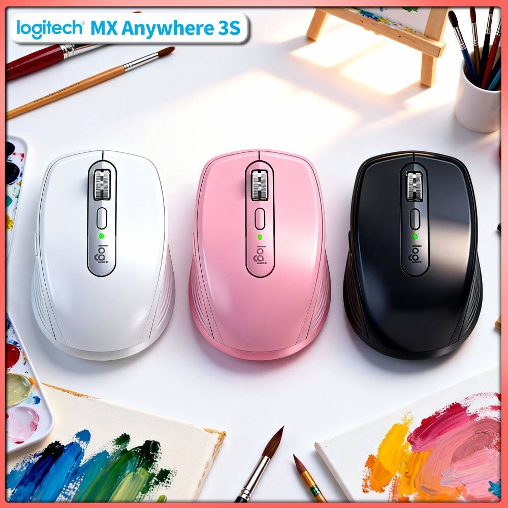 Desk Setup Books - Ratón Premium MX Anywhere 3S -