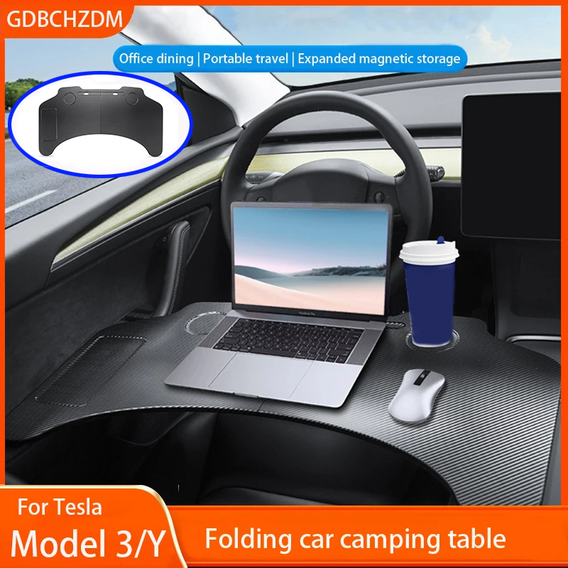 Desk Setup Notebook - Para Tesla Model Y Juniper 2025