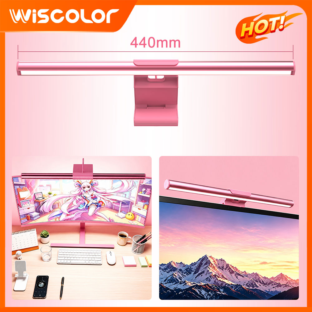 Desk Setup In Office - Barra de Luz LED para Monitor,