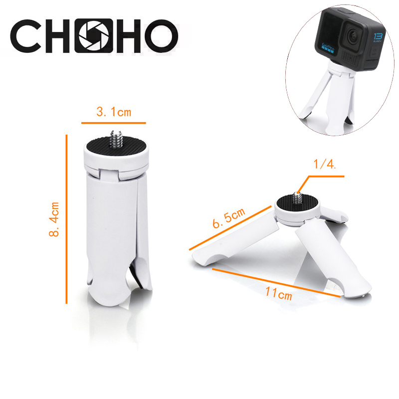 Mini trípode de luz, soporte d - Desk Setup Computer reseña y precio
