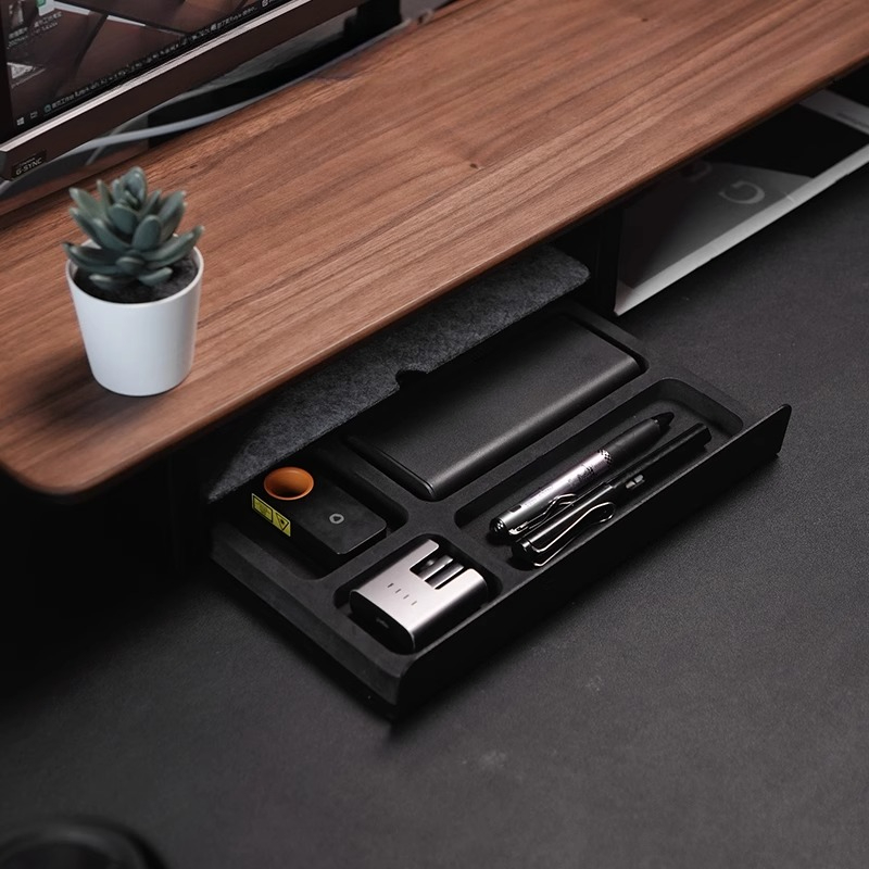 Soporte para Monitor, cajones  - Desk Setup In Office reseña y precio