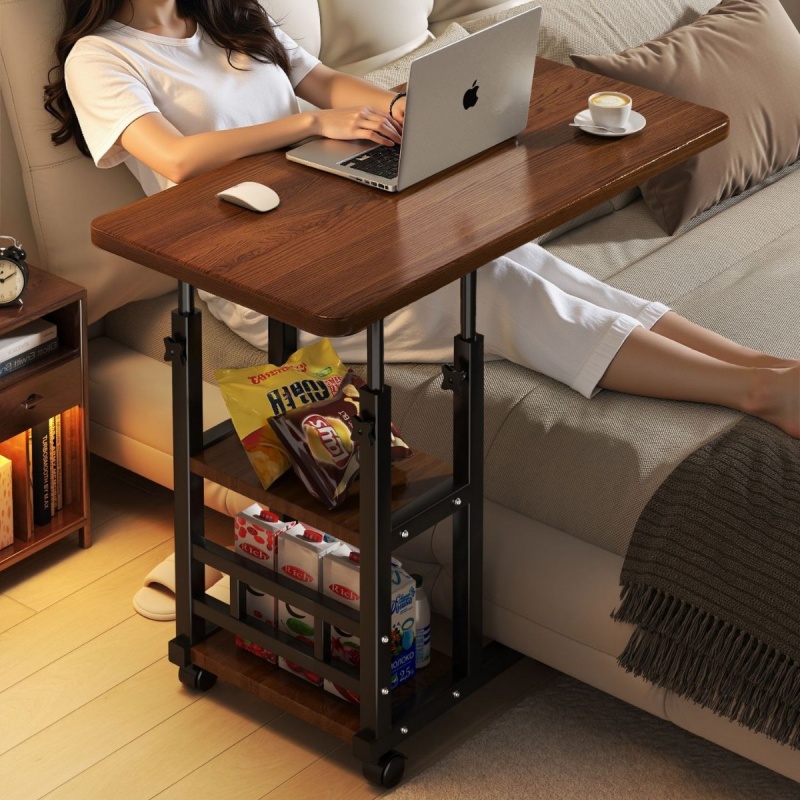 Mesa de Noche Móvil con Ruedas - Desk Setup Notebook reseña y precio