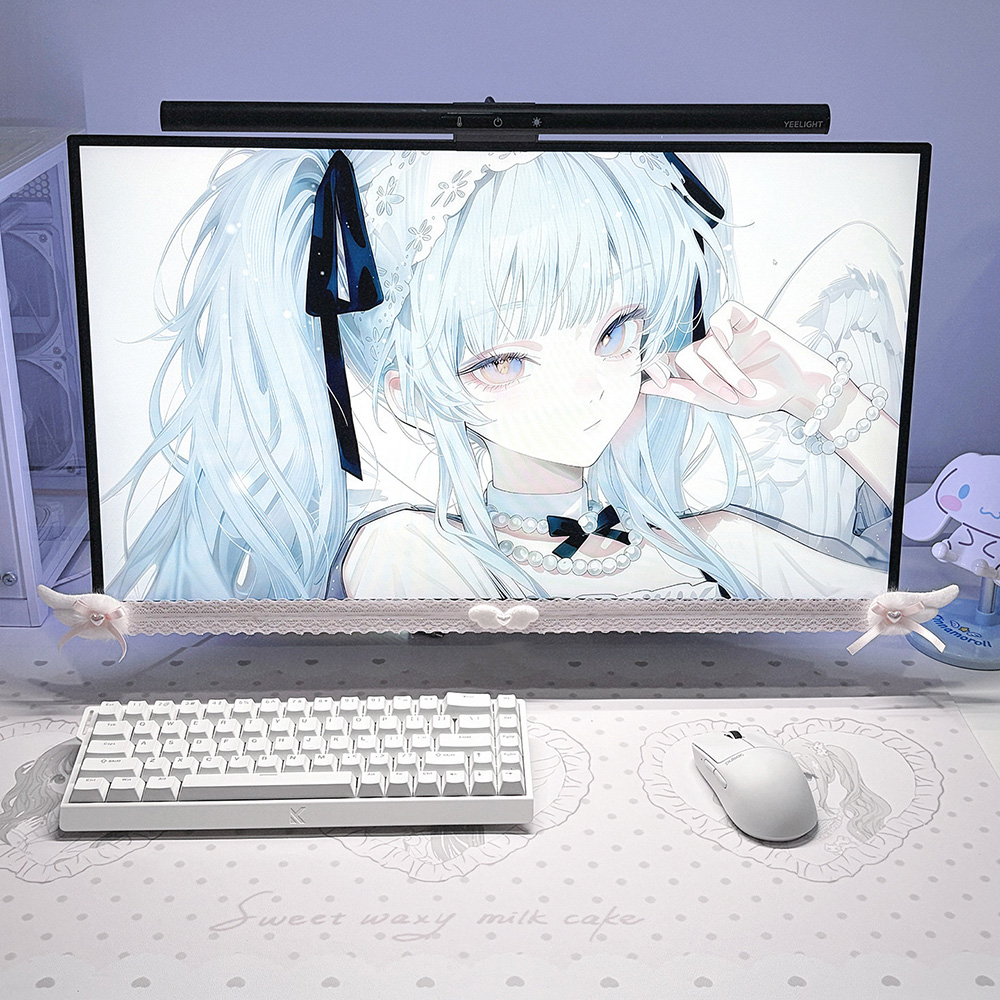 Nuevo Adorno de Encaje Blanco  - Desk Setup No Computer reseña y precio