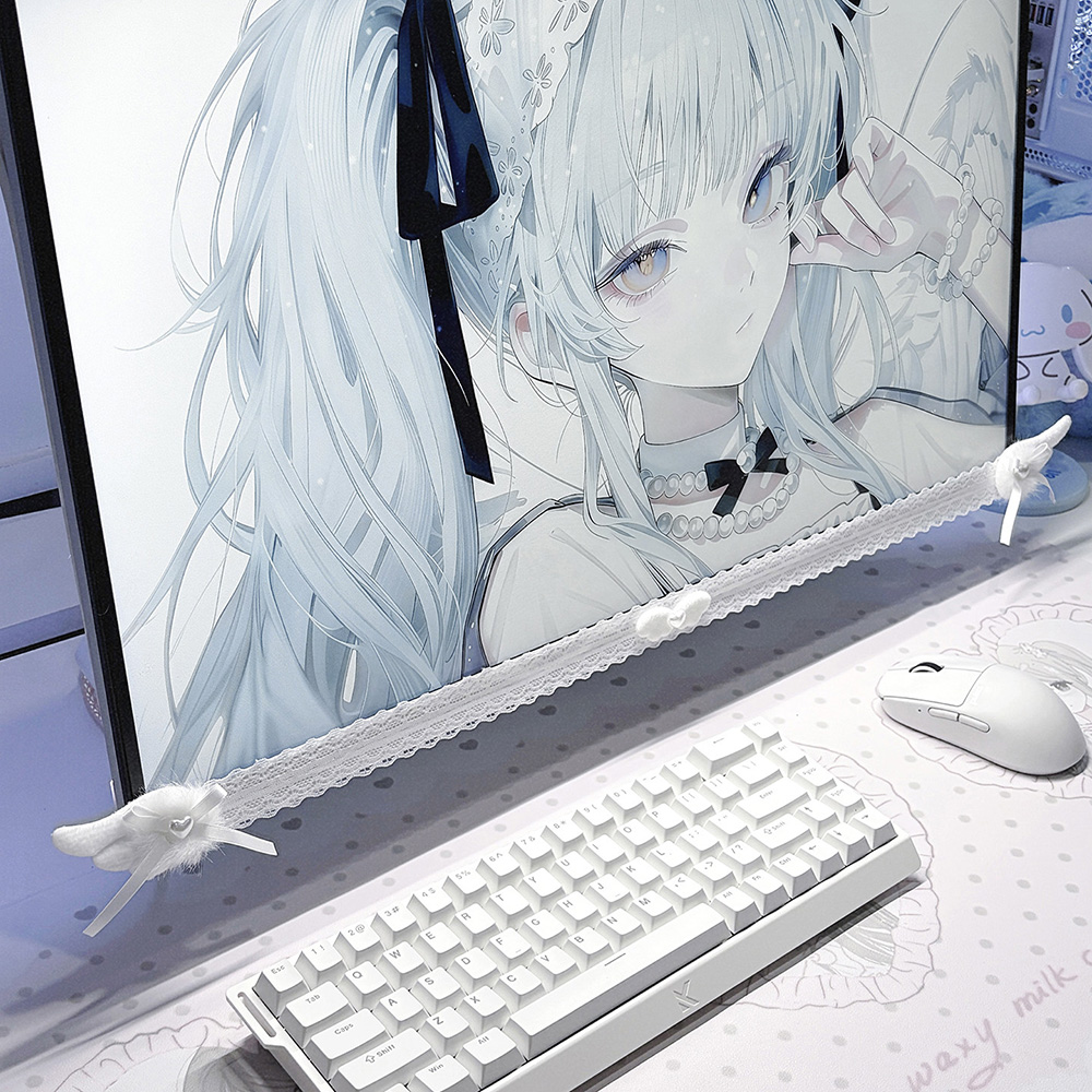 Nuevo Adorno de Encaje Blanco  - Desk Setup No Computer reseña y precio
