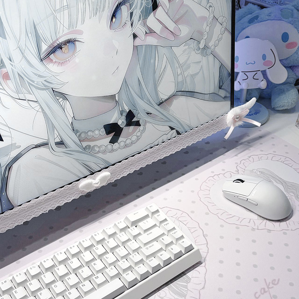 Nuevo Adorno de Encaje Blanco  - Desk Setup No Computer reseña y precio