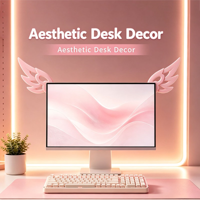 Decoración de Alas 3D Kawaii p - Desk Setup No Computer reseña y precio