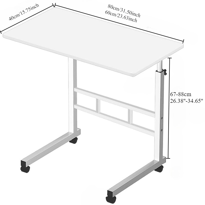 Mesita de noche con ruedas uni - Desk Setup Notebook reseña y precio