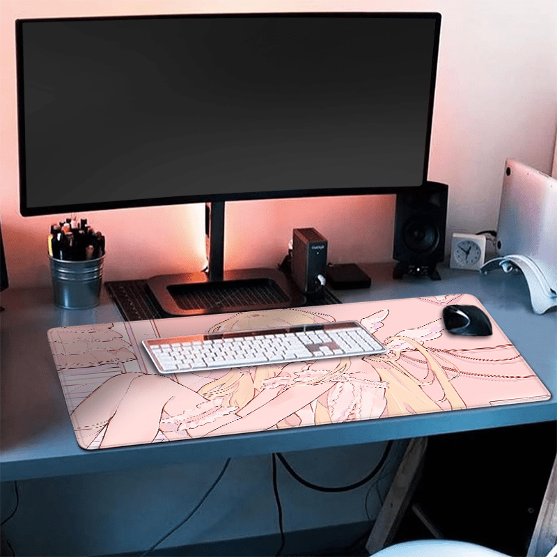 Alfombrilla de ratón Kawaii Cu - Desk Setup In Office reseña y precio