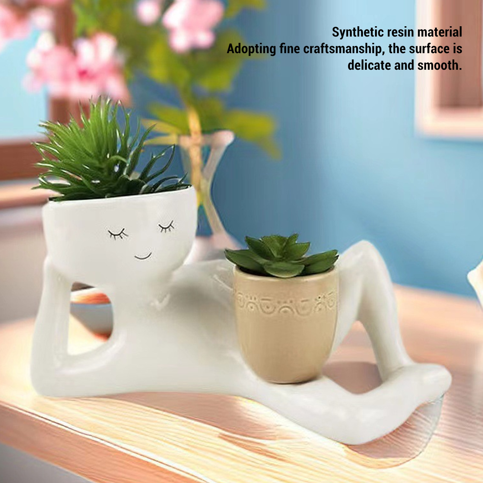 Maceta suculenta creativa, mac - Desk Setup Plant reseña y precio