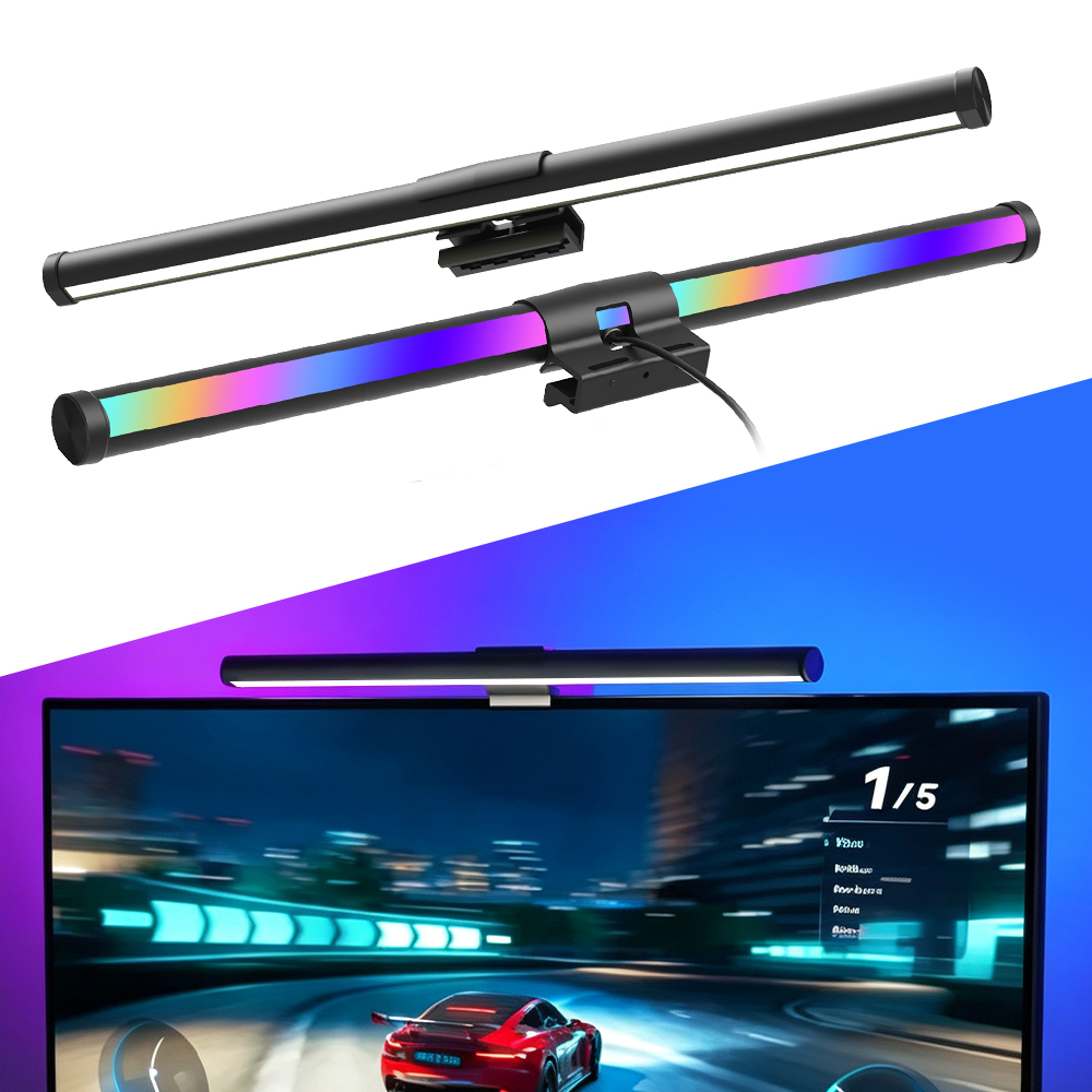Barra de Luz RGB para Monitor, - Desk Setup No Monitor reseña y precio