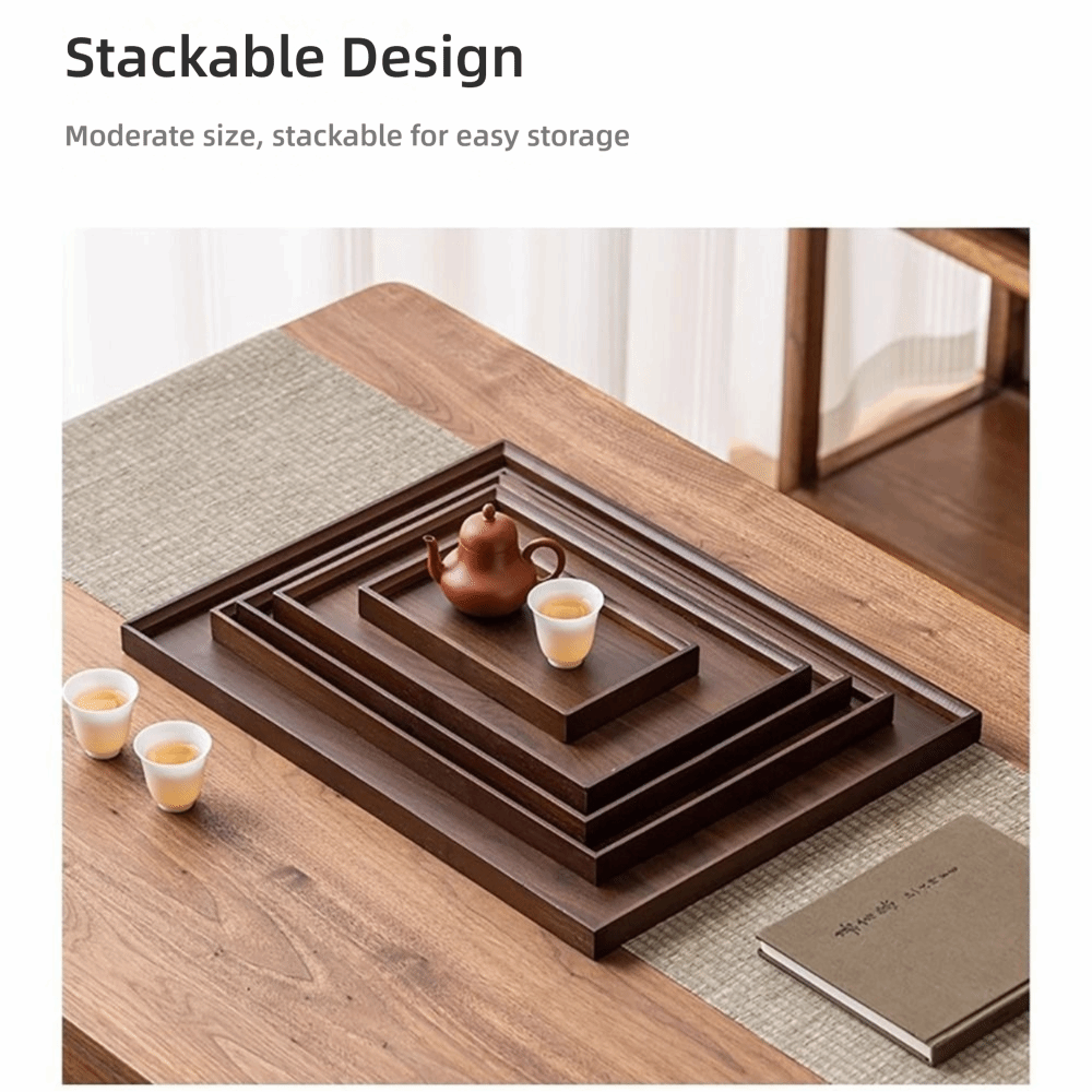 Bandeja Decorativa de Bambú Na - Desk Setup Retro reseña y precio