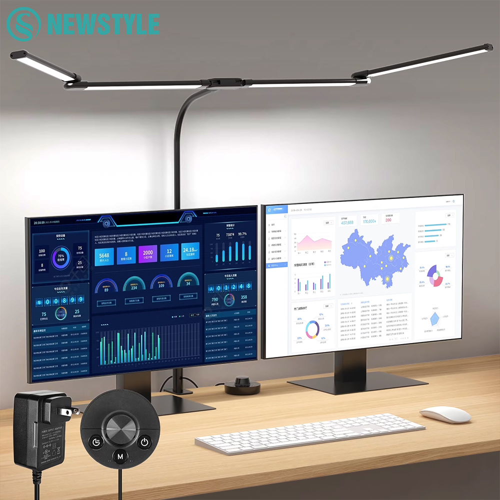 Lámpara de escritorio Led con  - Desk Setup Computer reseña y precio