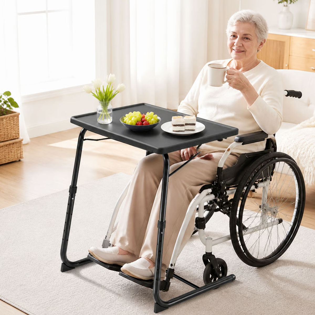 Mesa ajustable para portátil e - Desk Setup Notebook reseña y precio