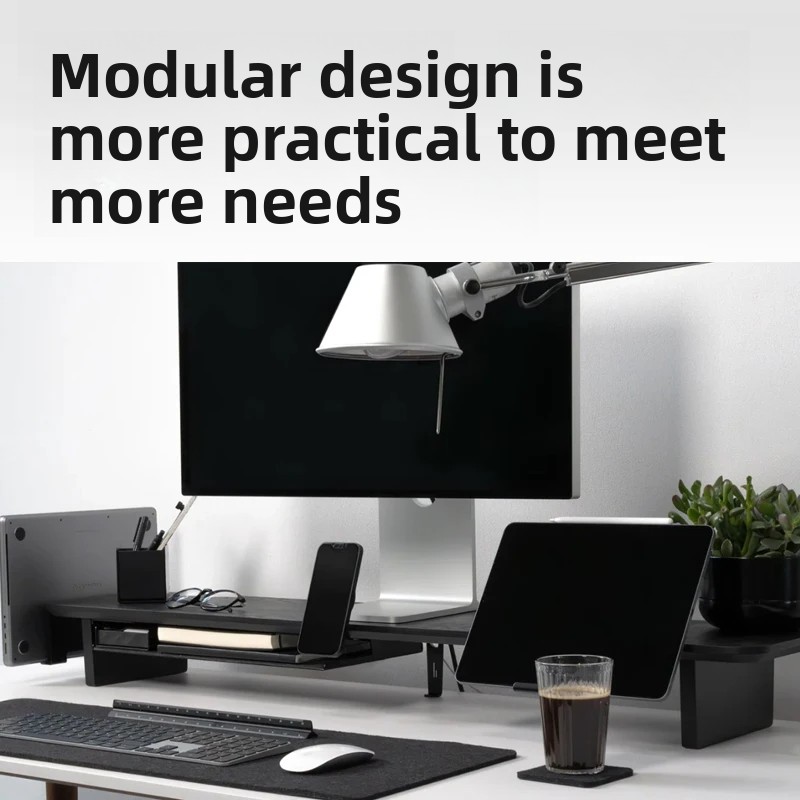 Soporte elevador de Monitor de - Desk Setup In Office reseña y precio