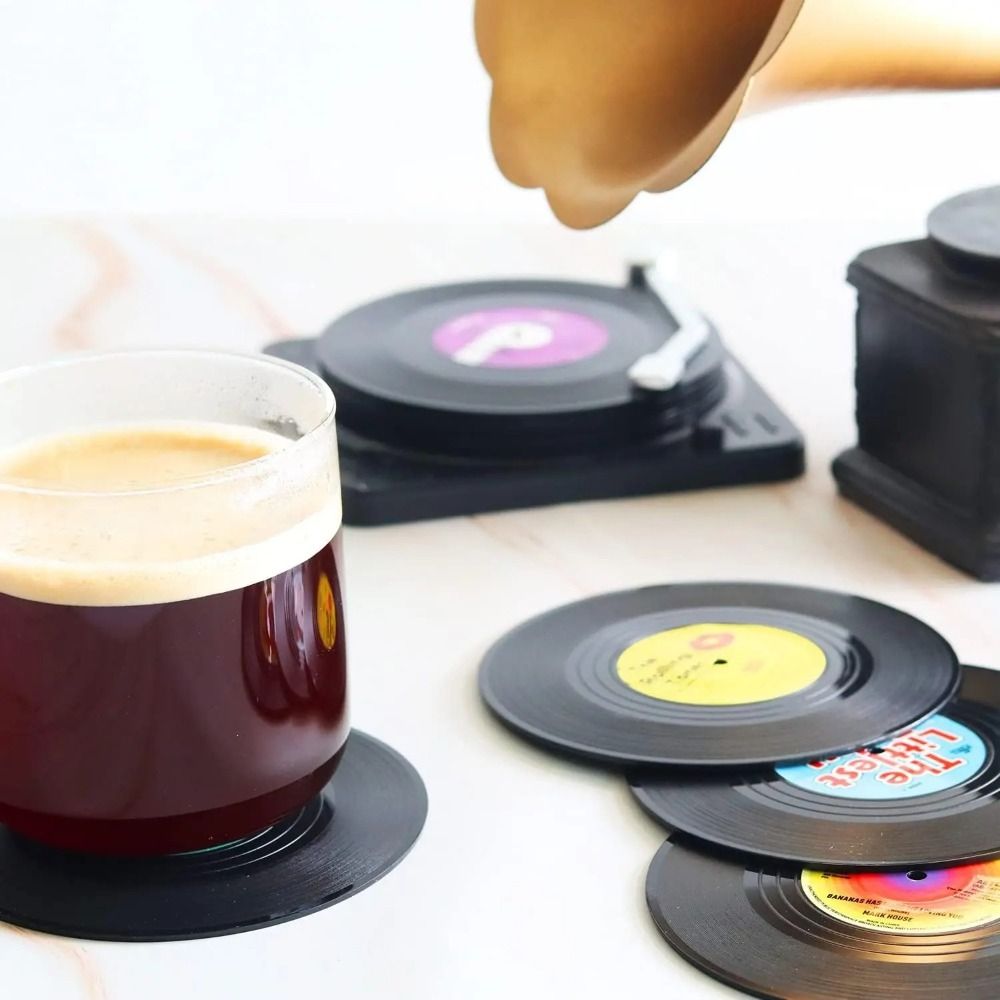 Posavasos antideslizantes para - Desk Setup Retro reseña y precio