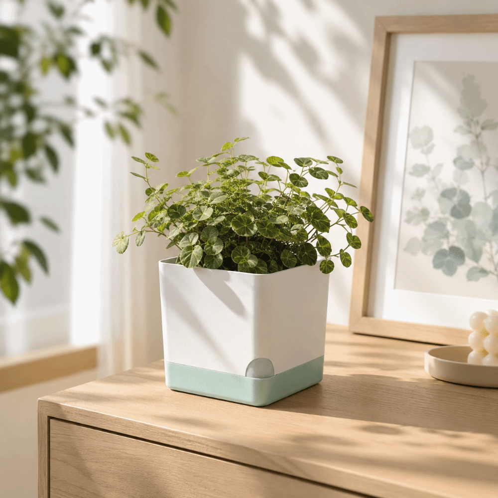 Macetas de Plástico con Forma  - Desk Setup Plant reseña y precio