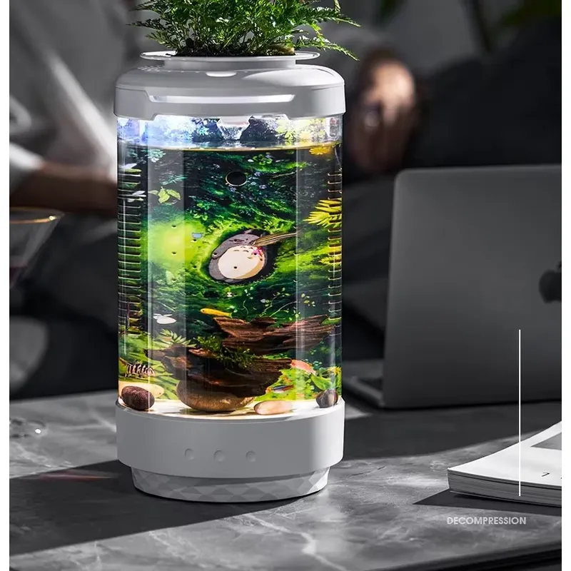 Acuario de Escritorio Intelige - Desk Setup Small reseña y precio