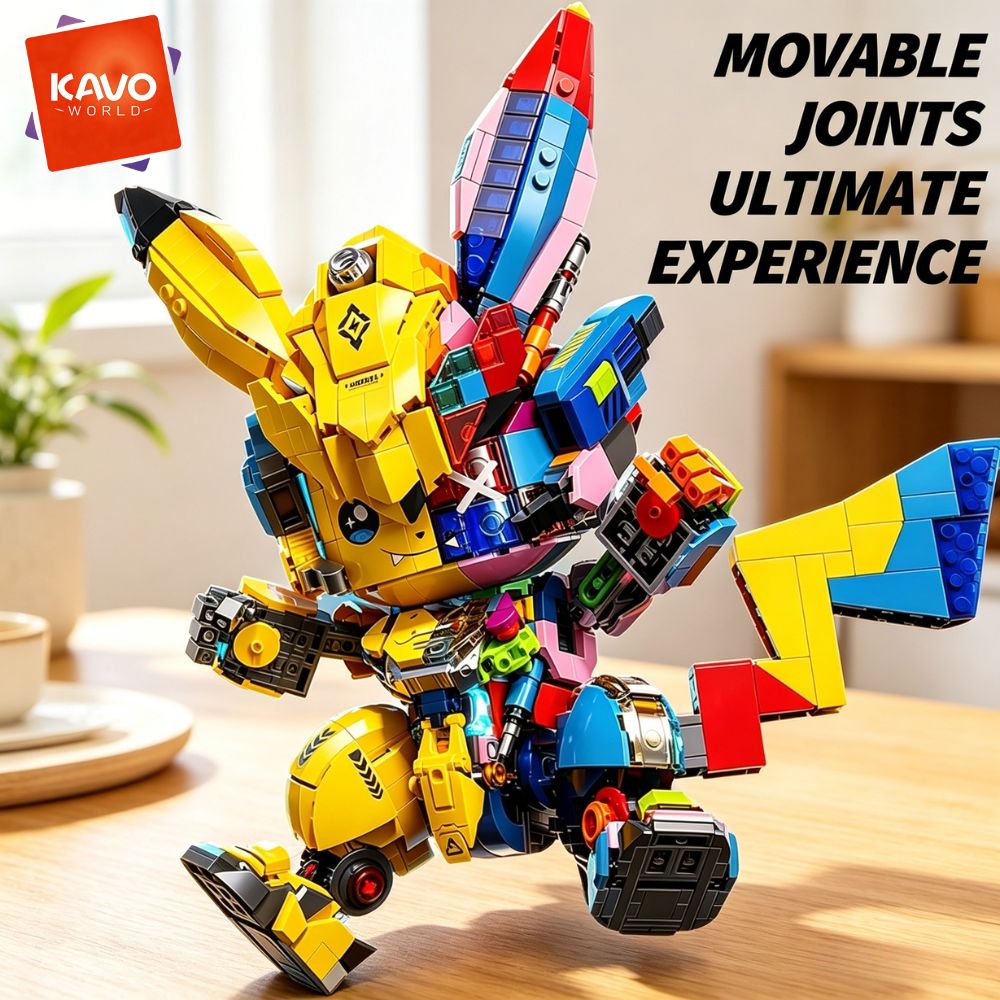 KAVOWORLD 1505PCS Set de Bloqu - Desk Setup Build reseña y precio
