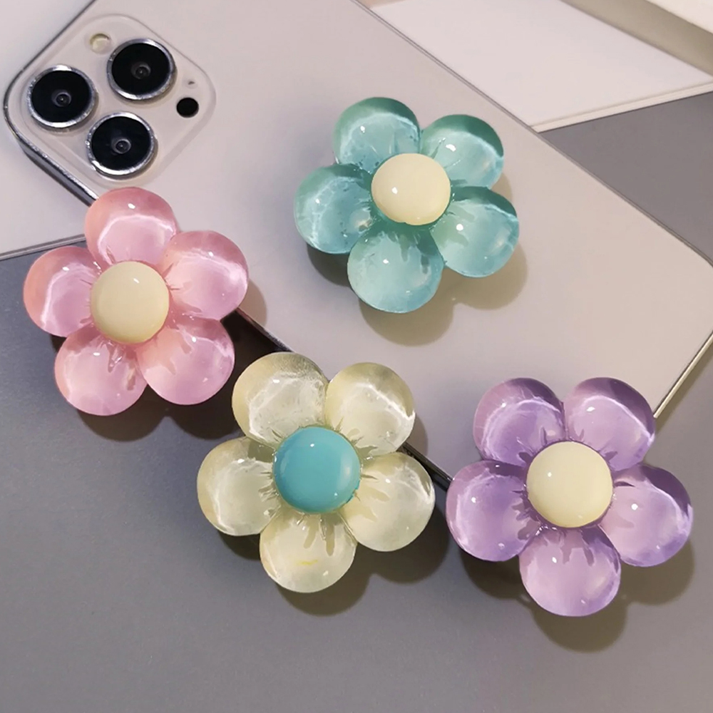 Soporte de Teléfono con Flores - Korean Desk Setup reseña y precio