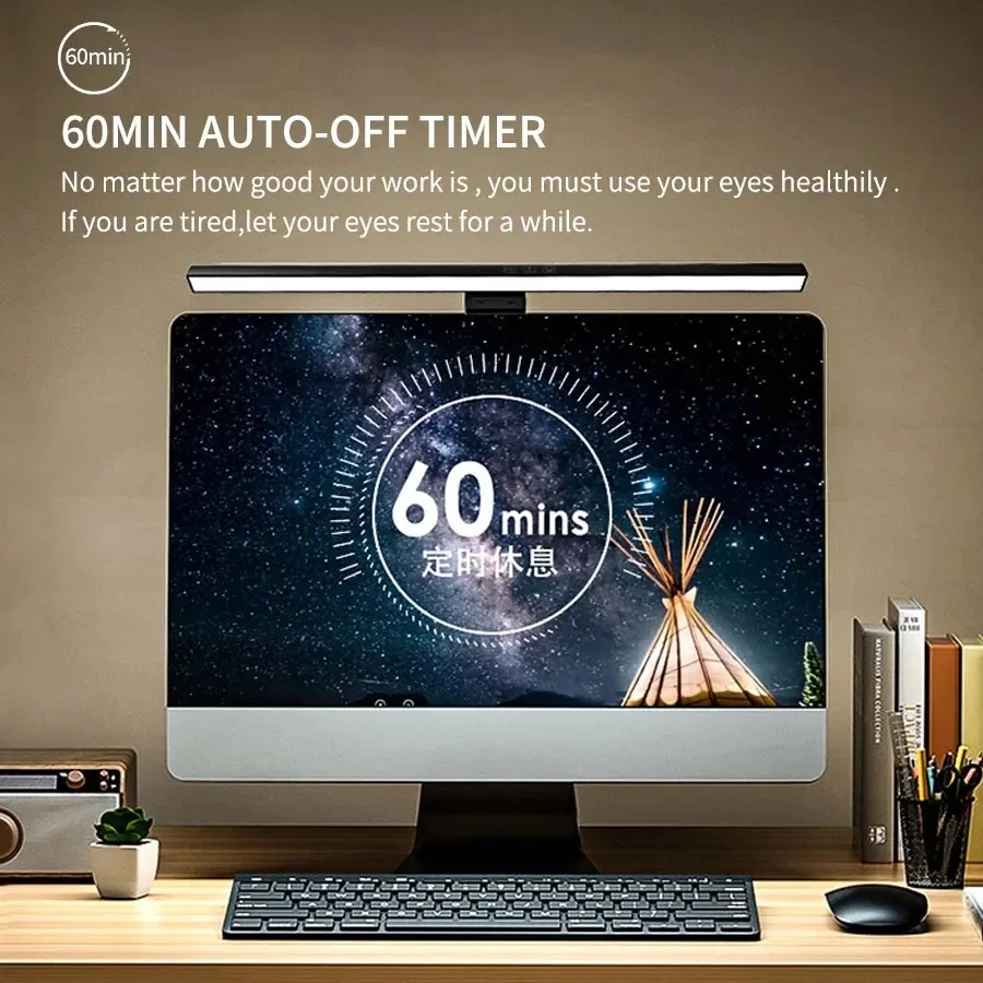 Lámpara LED de 33cm/50cm para  - Desk Setup No Computer reseña y precio