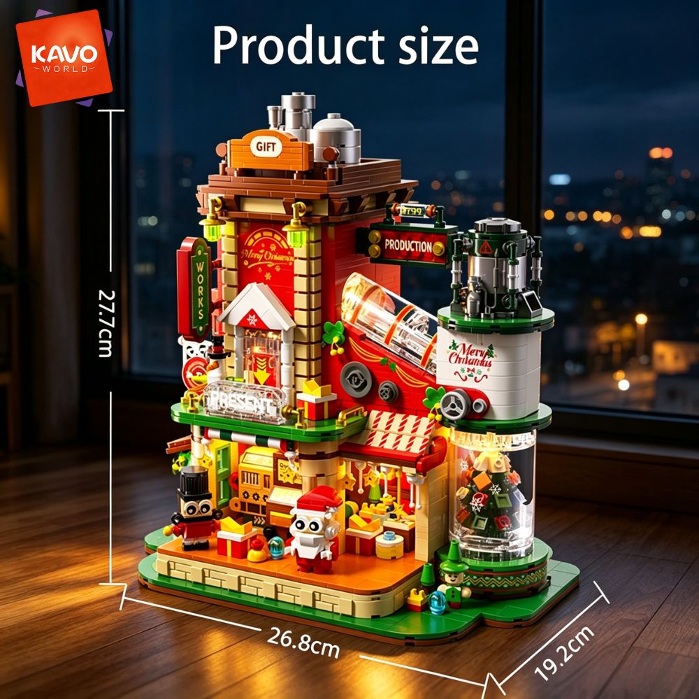 KAVOWORLD 2775 Piezas Bloques  - Desk Setup Build reseña y precio