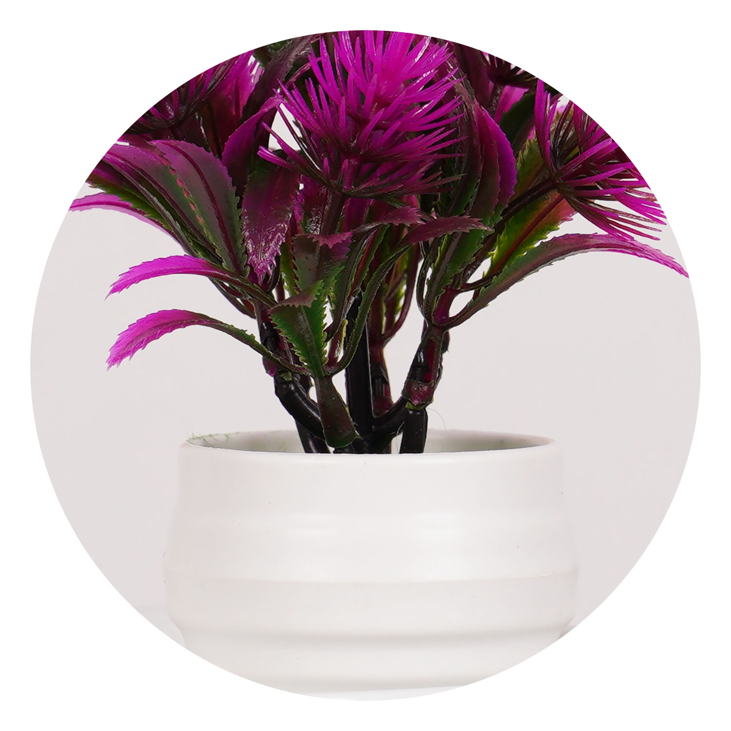Mini plantas artificiales bons - Desk Setup Plant reseña y precio